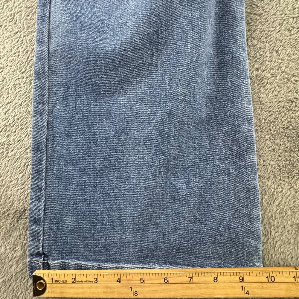 Kancan Womens Jeans Size 28 W9 High Rise Flare Cargo‎ Denim Blue - Picture 9 of 16